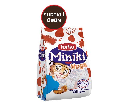 Torku Miniki Sütlü Çikolata Kaplamalı Mini Nuga Bar