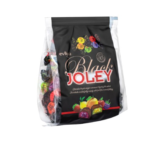 Bitter Çikolata Kaplı Meyve Aromalı Dolgulu Jöle Şeker
