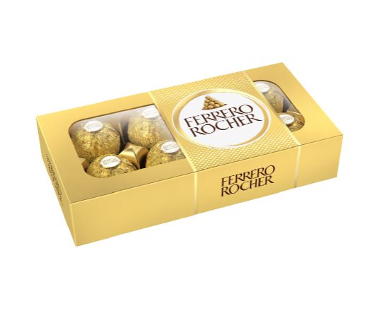 Ferrero Rocher Bütün Fındıklı Çikolata Kaplı Top Gofret