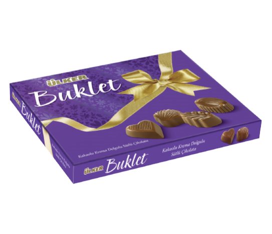 Ülker Buklet Kakaolu Krema Dolgulu Sütlü Çikolata