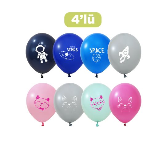 Baskılı Balonlar
