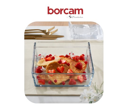 Borcam Kare Fırın Tepsisi