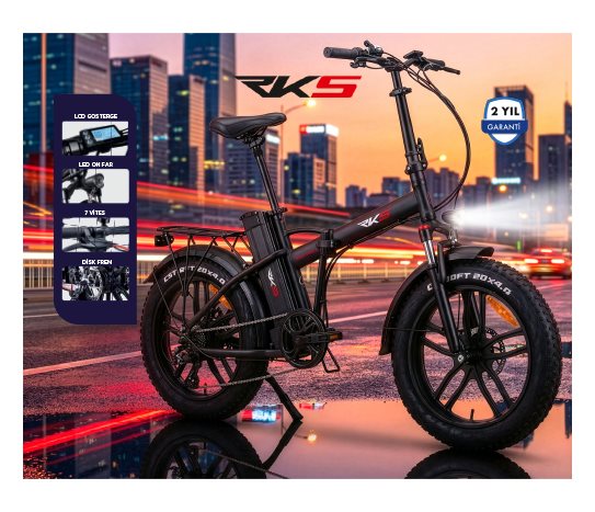 KATLANABİLİR RSIII PRO X ELEKTRİKLİ BİSİKLET