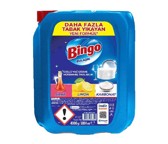 Bingo Sıvı Bulaşık Deterjanı