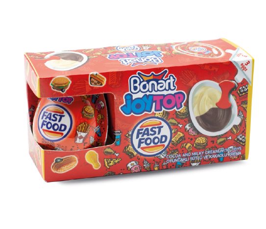 Bonart Kakao Kremalı Oyuncaklı Yumurta