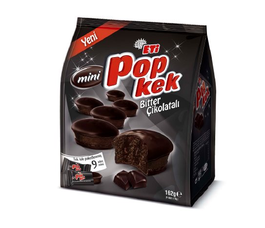 Eti Pop Kek Bitter Çikolatalı Mini Kek