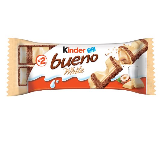 Kinder Bueno White Beyaz Çikolata Kaplamalı Gofret
