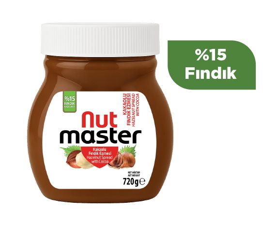 Nut Master Kakaolu Fındık Ezmesi