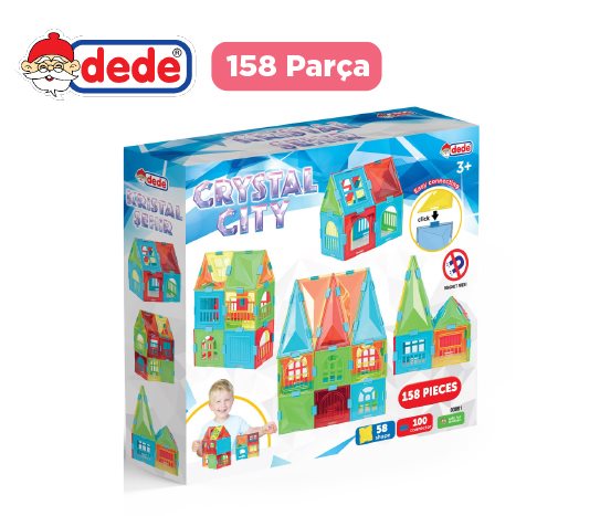 Kristal Şehir Blok Oyuncak