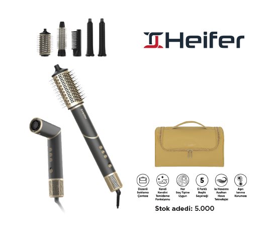 AIRSHAPE V2 Saç Şekillendirme ve Kurutma Seti