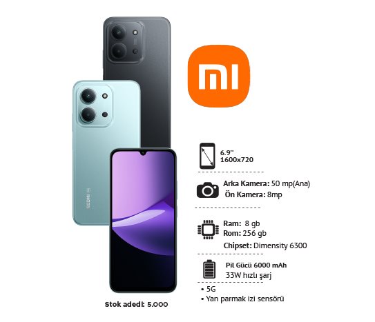 Xiaomi Redmi 15c 5g 256gb Cep telefonu