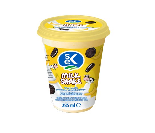 Sek Muzlu&amp;Kurabiyeli Bardak Milkshake