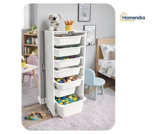 7 ÇEKMECELİ OYUNCAK DOLABI