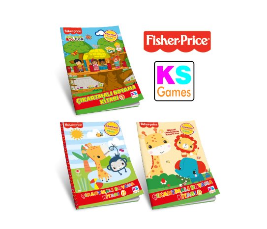 Çıkartmalı Boyama Kitabı