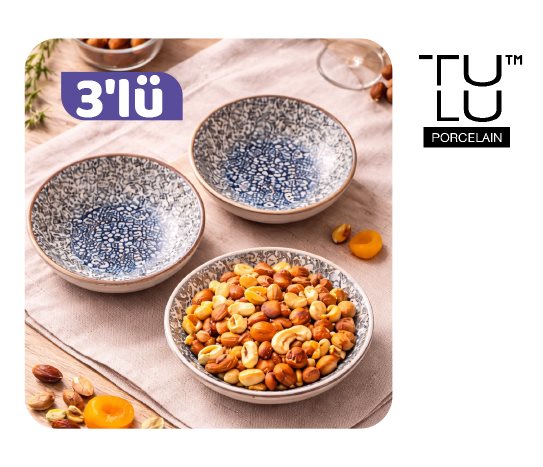 Porselen Kase Seti ~ 11 cm