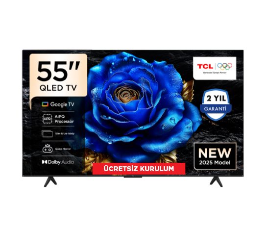 55 İNÇ 4K QLED HDR GOOGLE TV 55T61C