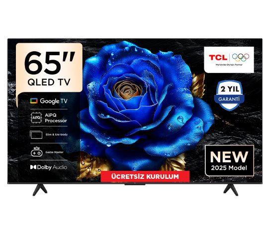 65 İNÇ 4K QLED HDR GOOGLE TV 65T61C