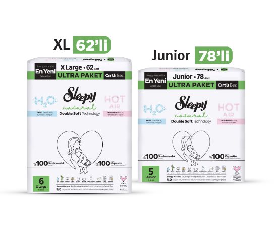 Sleepy Bebek Bezi Natural Doublesoft