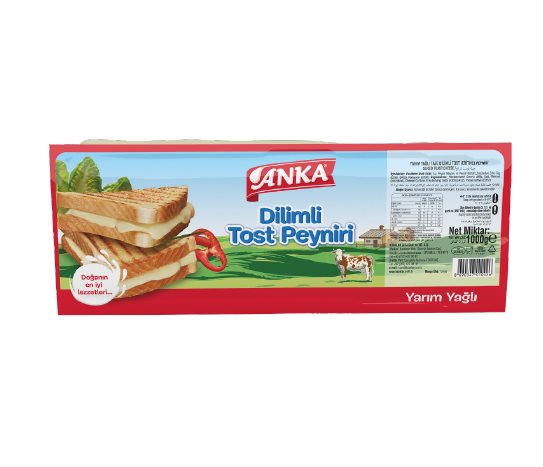 Anka Yarım Yağlı Dilimli Tost Peyniri