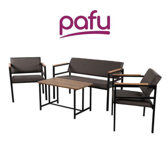 PAMİR BAHÇE TAKIMI SEHPALI