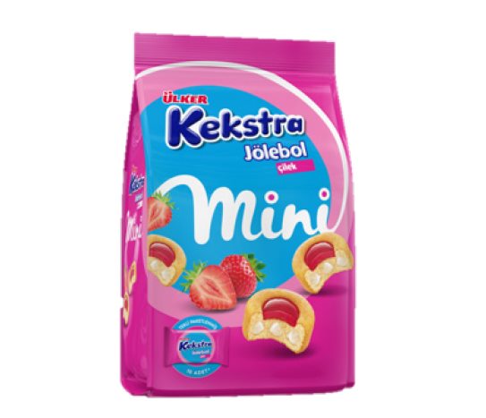 Ülker Kekstra Mini Çilek Jöleli Kek