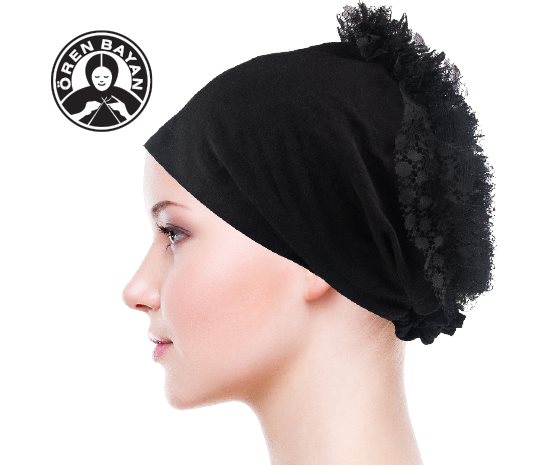 Fırfırlı Dikişsiz Bone