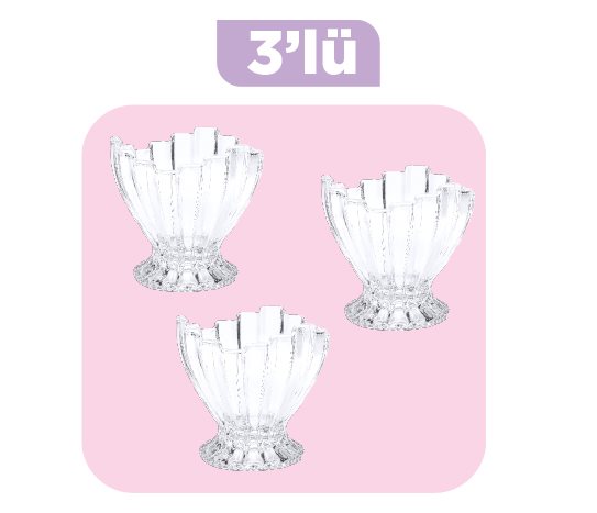 Ayaklı Tatlı Kasesi ~ 145 cc