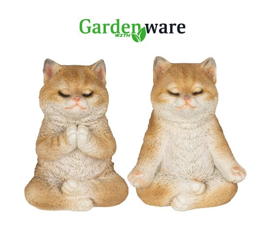 Dekoratif Kediler ~16 cm