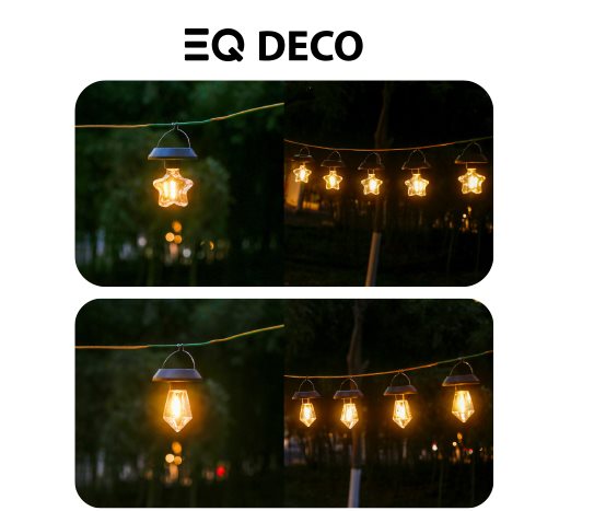 Solar Yıldız ve Üçgen Lamba Çeşitleri