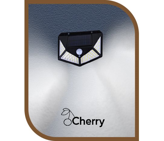 Solar Sensörlü Duvar Lambası