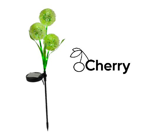 Solar Led 3 Dal Çiçek Saplama