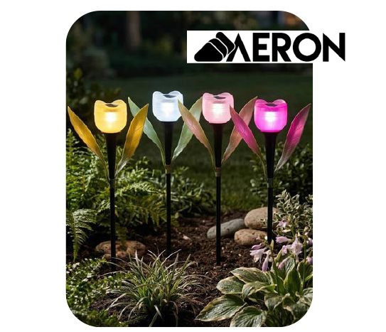 Solar Led Saplama Çiçek