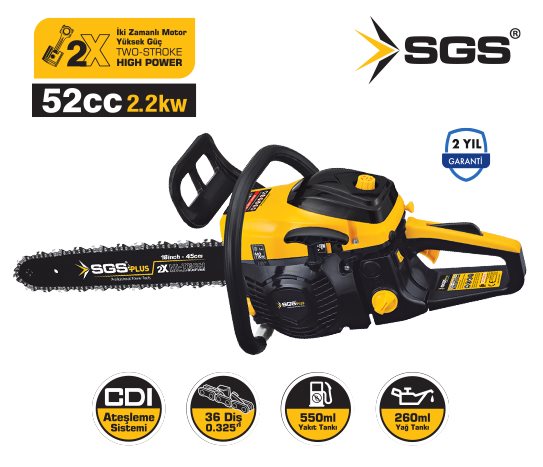 BENZİNLİ AĞAÇ KESME MOTORU
