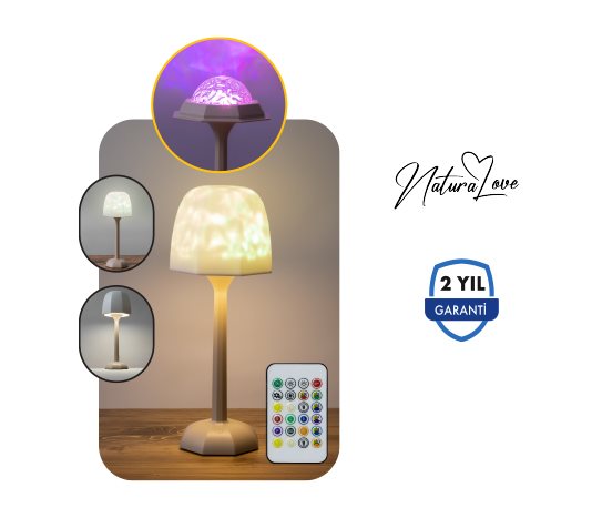 Ambiyans Projeksiyon Led Masa Lambası