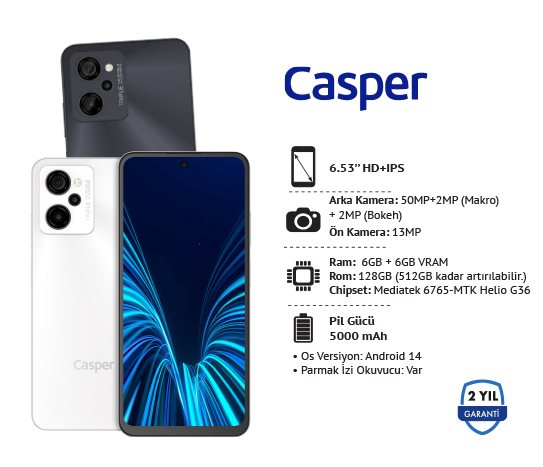 Via M45 Cep Telefonu 6GB/128GB