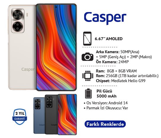 Via X45 Cep Telefonu 8GB/256GB