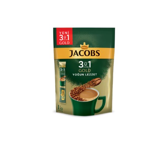 Jacobs Karışım Kahve 3'ü 1 Arada Yoğun Lezzet