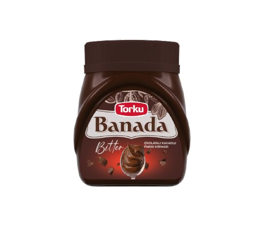 Torku Banada Bitter Çikolatalı Kakaolu Fındık Kreması