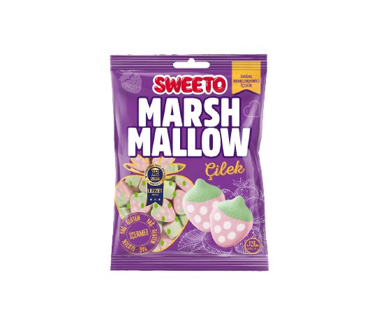 Sweeto Çilek Aromalı Marshmallow