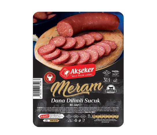 Akşeker Dana Dilimli Sucuk