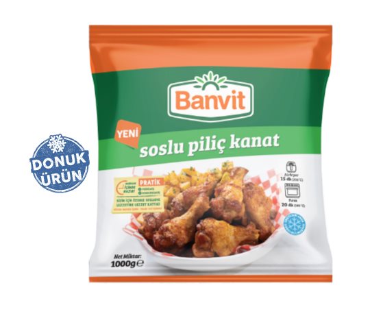 Banvit Soslu Piliç Kanat