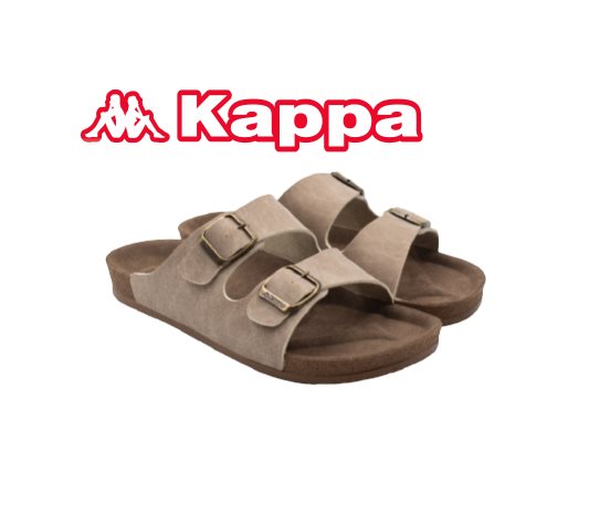 Mantar Tabanlı Çift Toka Terlik Kadın