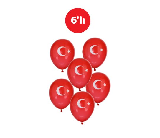 Ay Yıldızlı Balon