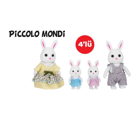 Oyuncak Tavşan Ailesi