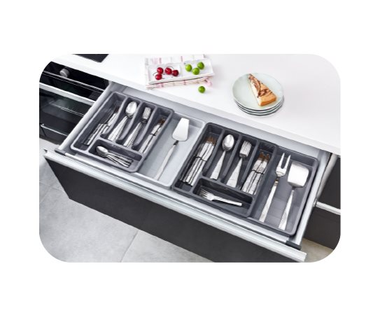 Ayarlanabilir Çekmece İçi Kaşıklık