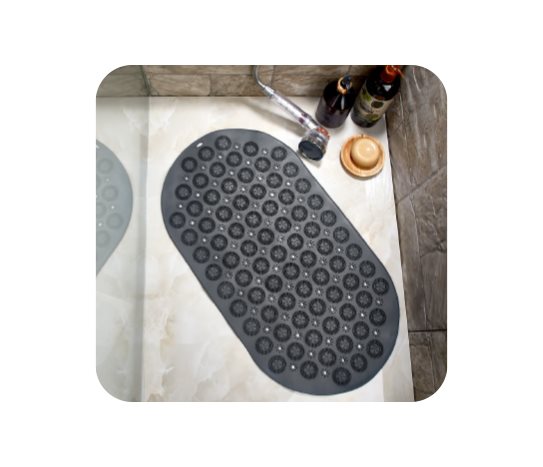 Vantuzlu Kaydırmaz Banyo Paspası ~37x69 cm