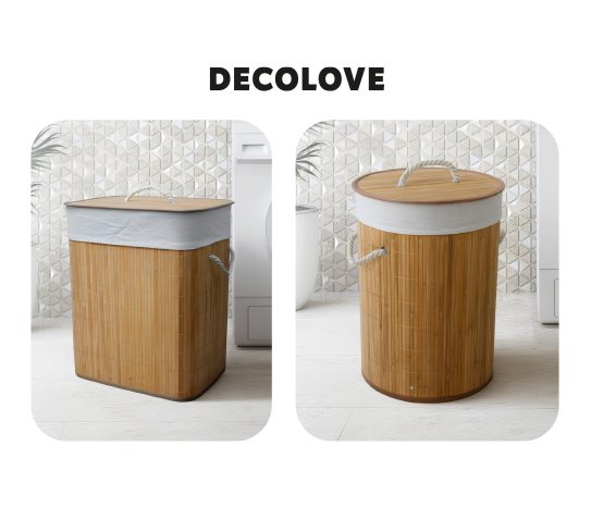 Bambu Çamaşır Sepeti Çeşitleri