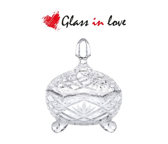 Cam Kurabiyelik /Şekerlik ~ 900 cc