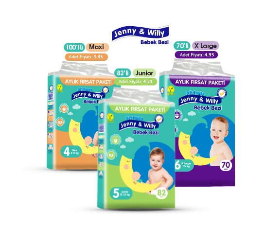 Bebek Bezi Aylık Paket