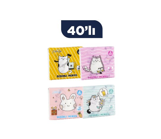 Naturalove Temalı Mini Çek Al Mendil